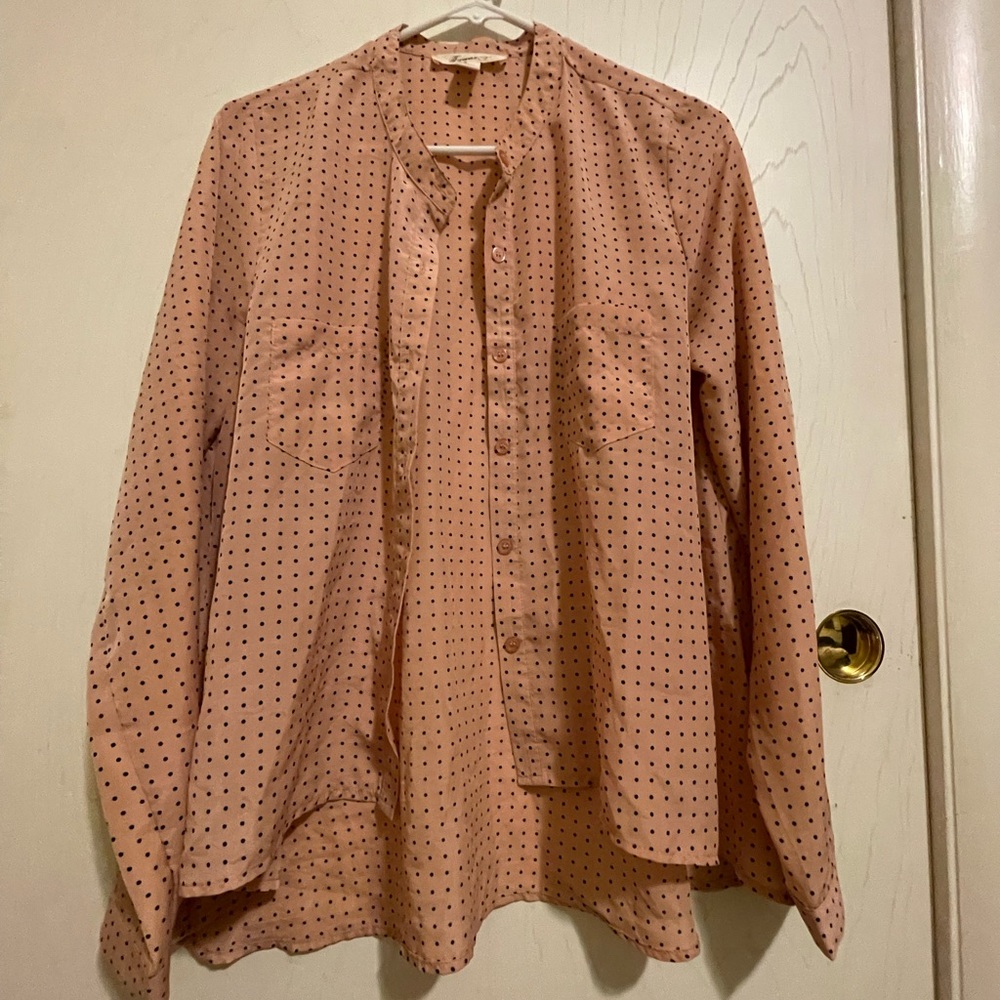 Polka dot blouse from Forever 21